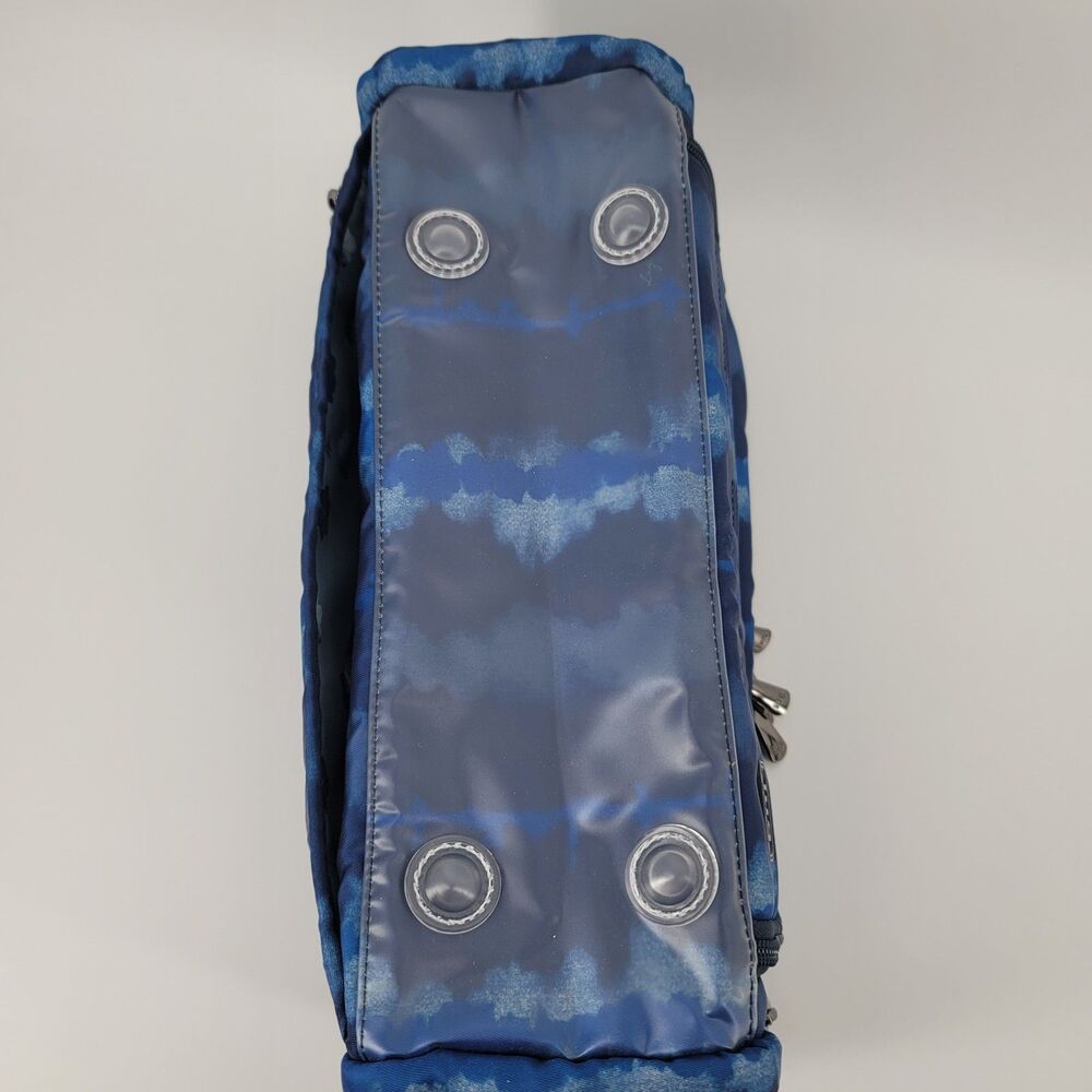 lug 2-Piece Set Trolley And Mini Trolley Cosmetic Cases Shibori Blue - Picture 2 of 8